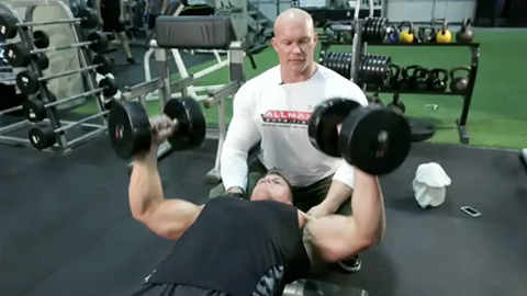 Chest press top with rotation