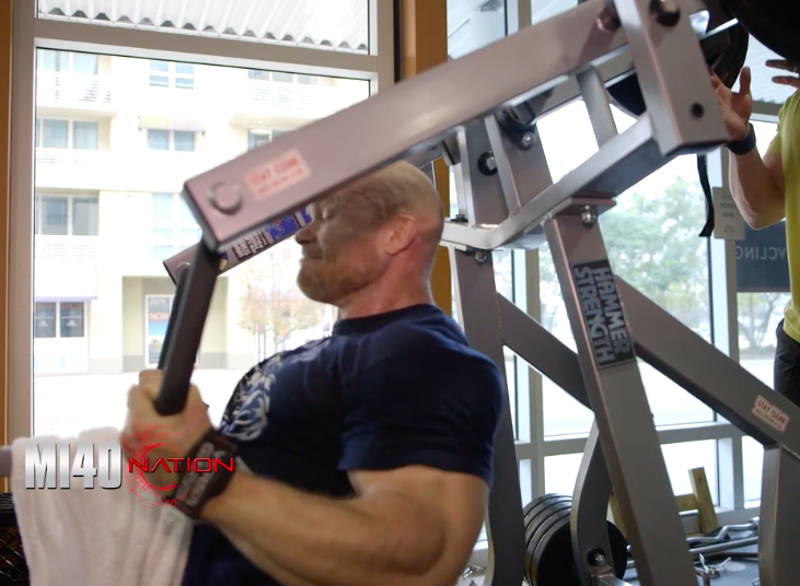 hammer iso lat pulldown