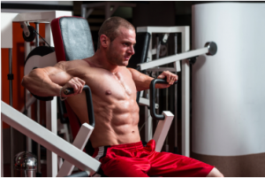 seated chest press