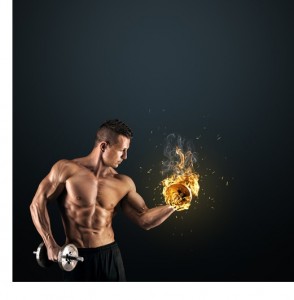 Fire Dumbbell