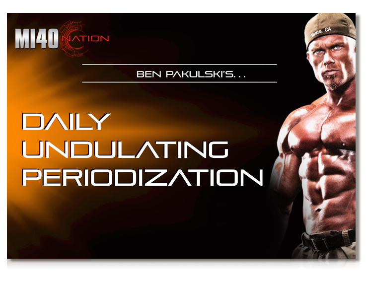 Daily Undulating Periodization 3D